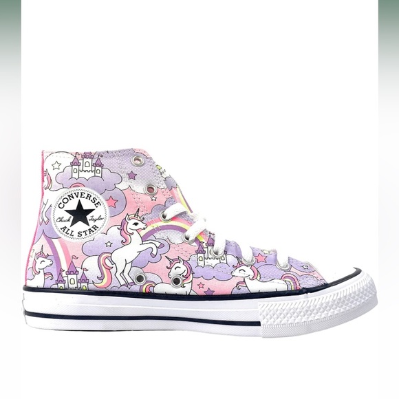 Converse Other - Converse Chuck Taylor All Star 669107F Junior Unicorn High Tops